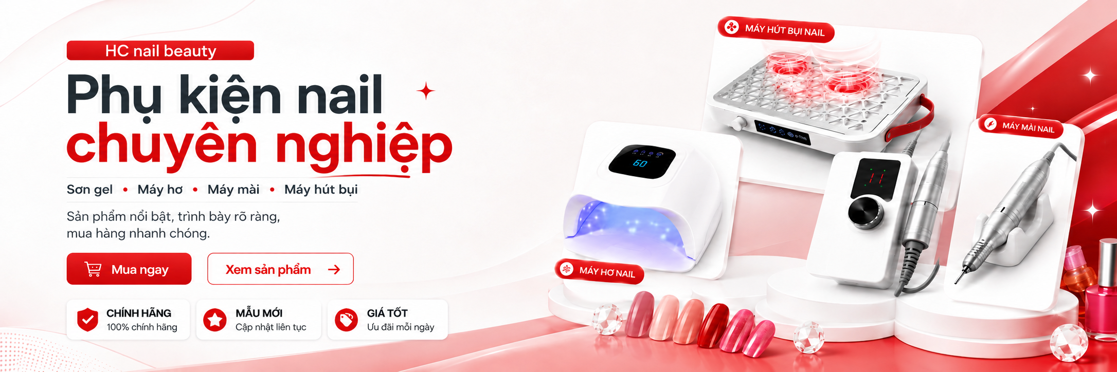 HC nail beauty - phụ kiện nail chuyên nghiệp